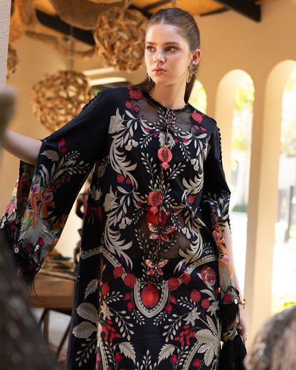 MARIA.B M.Prints Lawn 2026=12b Aangan the essence of lawn & chiffon