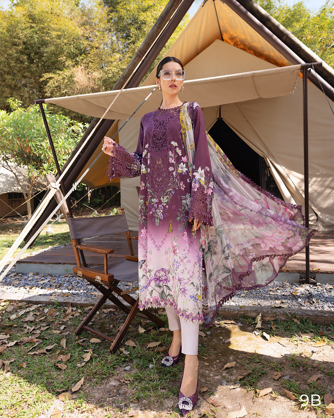 MARIA.B M.Prints Lawn 2026=09b=Summer salwar suit online in India