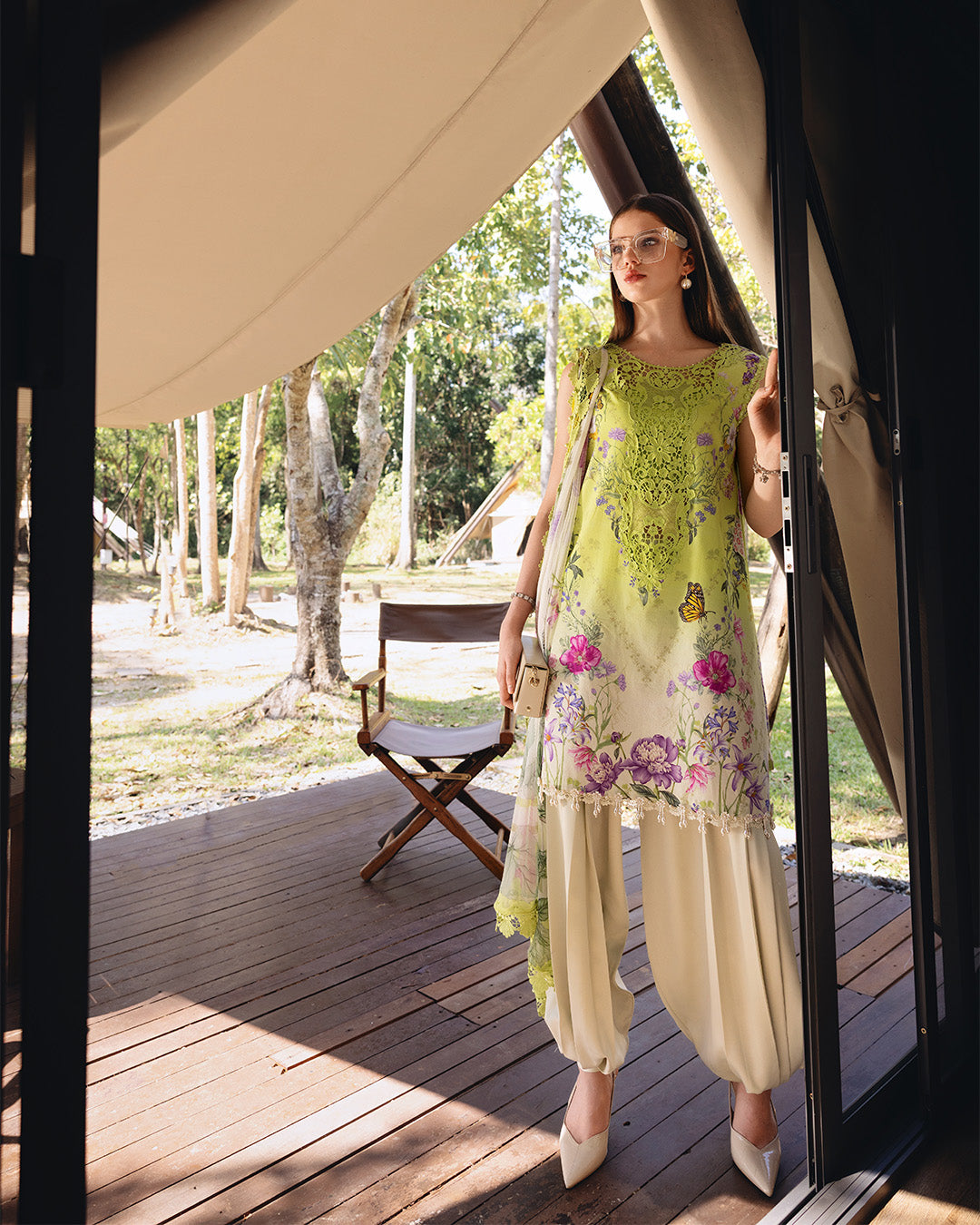 MARIA.B M.Prints Lawn 2026=09a Aangan the essence of lawn & chiffon