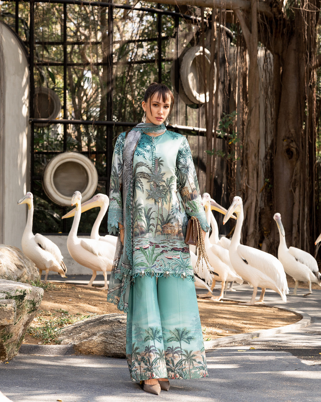 MARIA.B M.Prints Lawn 2026=07a =Summer salwar suit online in India
