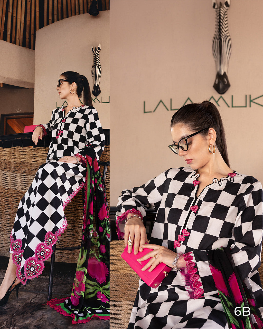 MARIA.B M.Prints Lawn 2026=06b Aangan the essence of lawn & chiffon