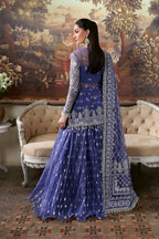 AFROZEH DASTANGOI=Bloomveil Aangan.the essence of lawn & chiffon