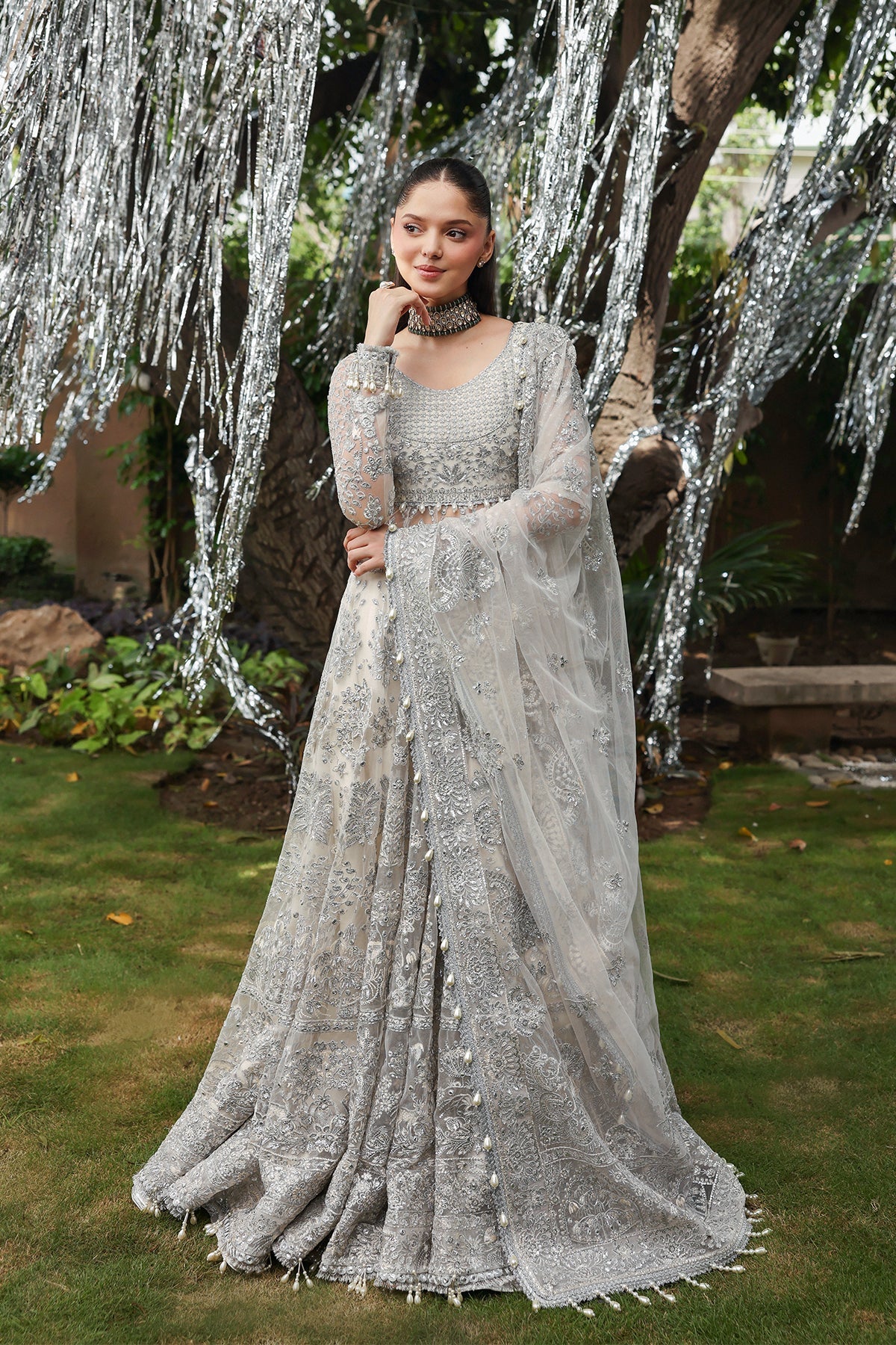 Afrozeh Dastangoi unstitched formal wear 2025
• 	Afrozeh Dastangoi wedding salwar suits for women